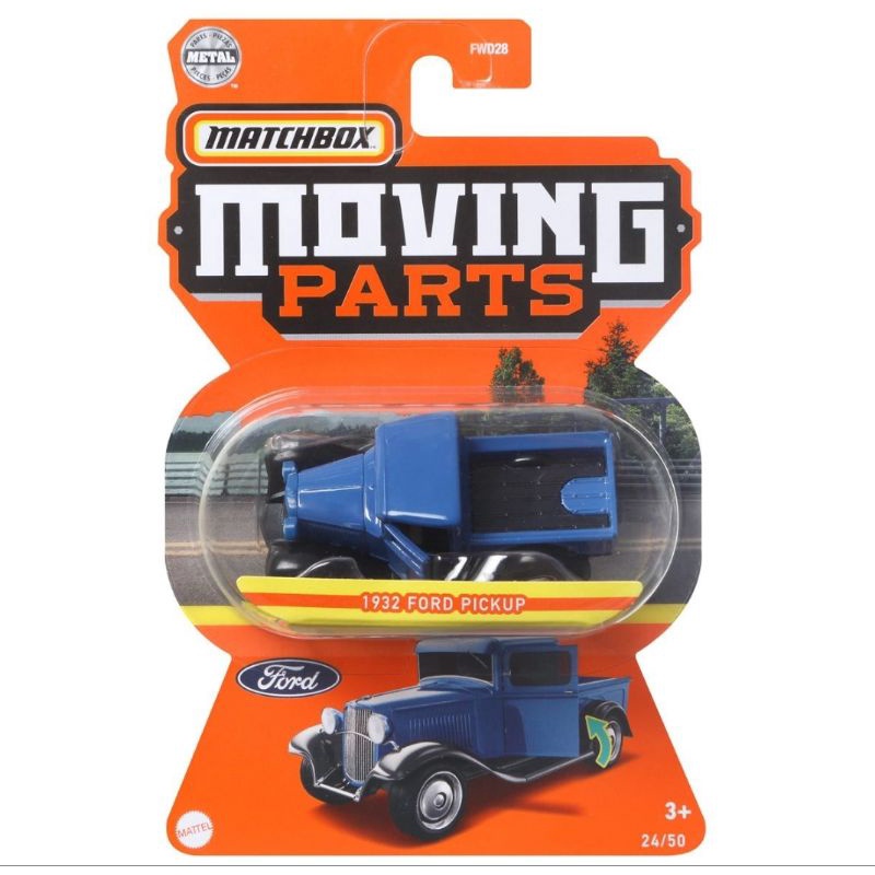 Matchbox Moving Parts Land Cruiser FJ40 Range Rover Ford Ranger Diecast Miniatur Mobil Mobilan Pajangan