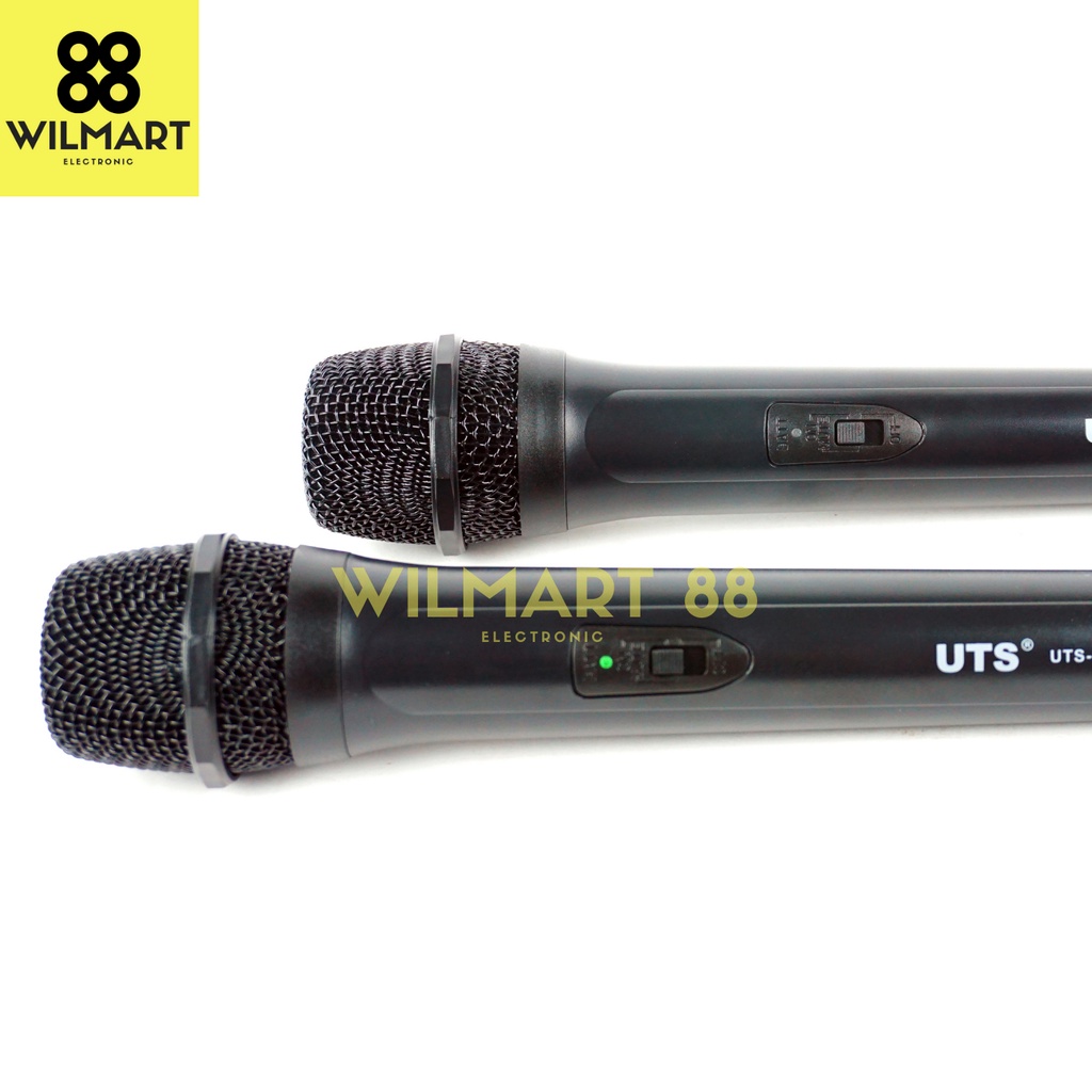 [✅COD] Mic Wireless UHF UTS UTS-222 Microphone Genggam 2 Buah UTS- 222 Original