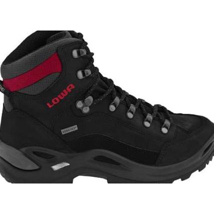 SEPATU TREKKING LOWA RENEGADE GTX MID BLACK SEPATU GUNUNG