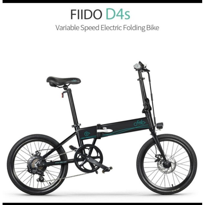 SEPEDA LIPAT FIIDO D4S ELECTRIC FOLDING BIKE/SEPEDA LIPAT LISTRIK