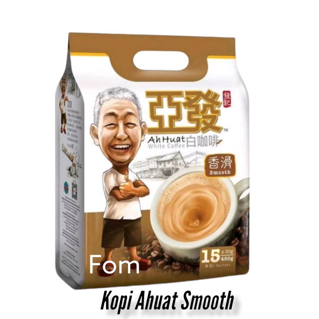 

KOPI AH HUAT/WHITE COFEE 3 IN 1 SMOOTH