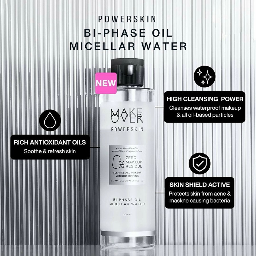 ★ BB ★ Make Over Powerski Bi-Phase Oil Micellar Water