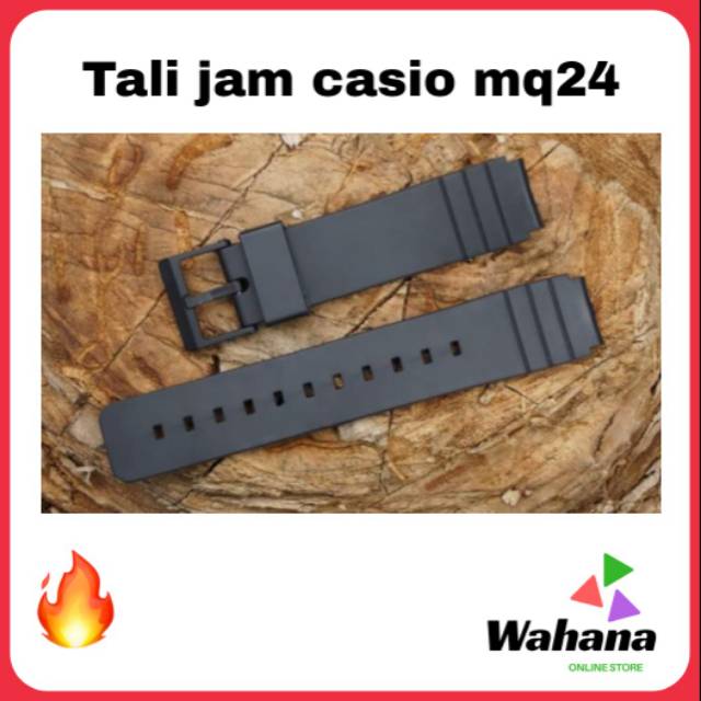 Strap tali jam tangan casio mq24 Free pen