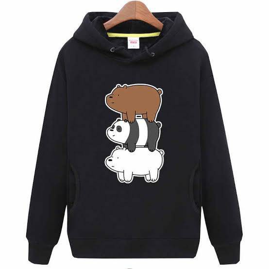 MURAH!!! Hoodie Sweater KARTUN WE BEAR bears PANDA BEAR