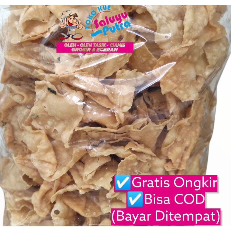 

Keripik Pangsit Bawang 1 KG