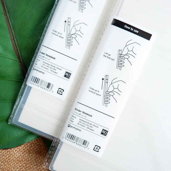 

Produk Unggulan Panmomo File Binder Notebook (Size A5) Gilaa!!!