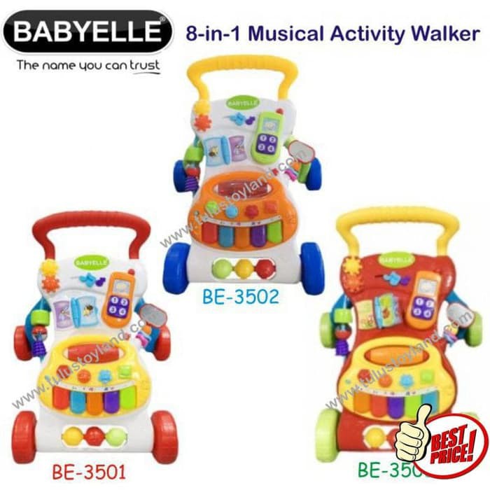 Ready Makassar - BABY ELLE 8 in 1 Activity Walker