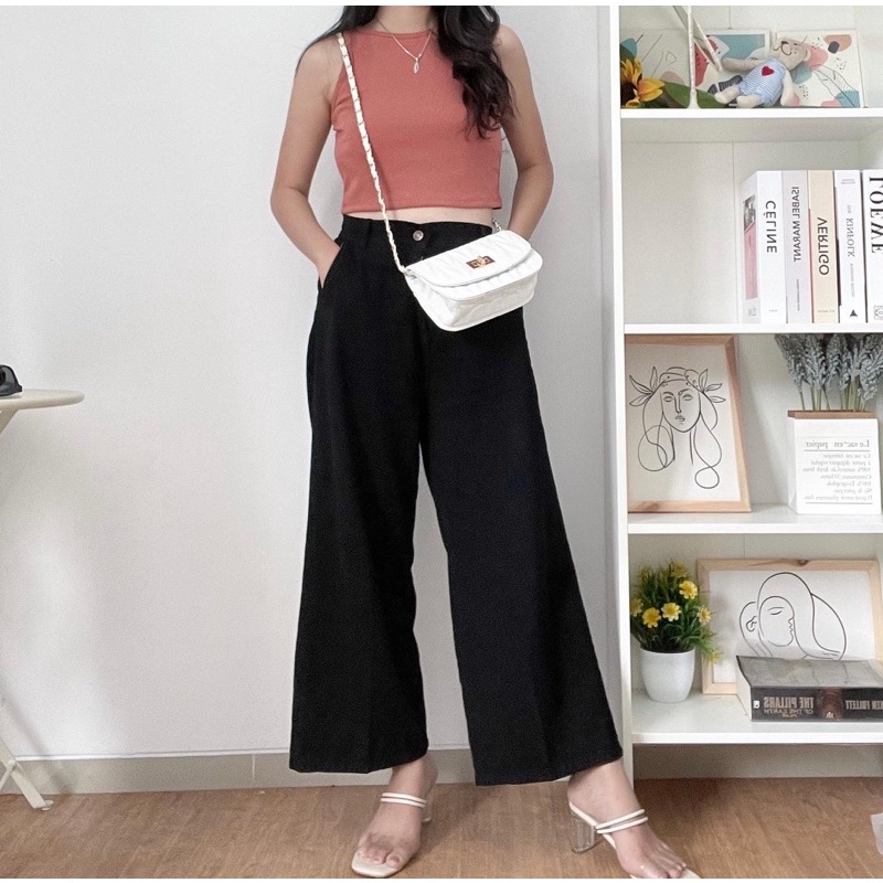 Dames Kulot Highwaist Jeans 11CD