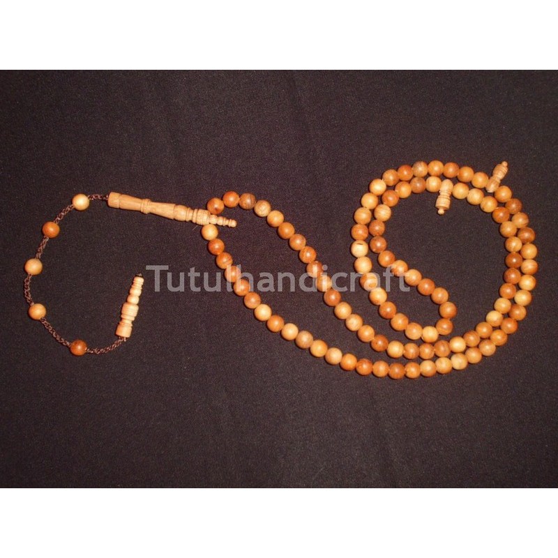 Tasbih kayu NAGASARI GUNUNG JATI 99 biji 10 mm