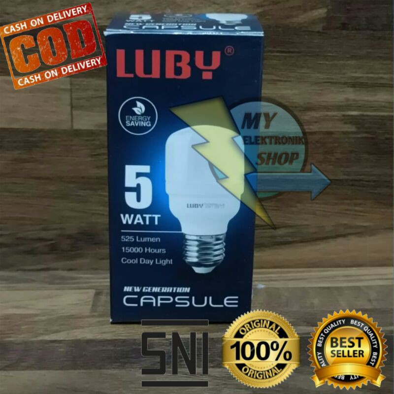 BOHLAM LED 5Watt LUBY CAPSUL Lampu 5W