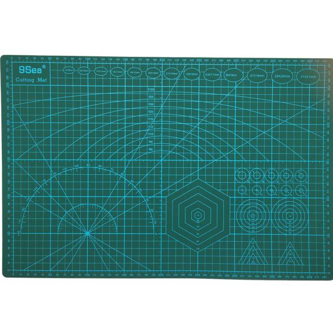 

Produk Unggulan] Taffware Work Cutting Mat Pad A3 45 X 30Cm - Green
