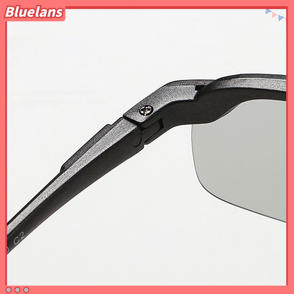 Bluelans Photochromic Polarized Lenses Outdoor Travel Fishing Anti-UV Men Sunglasses