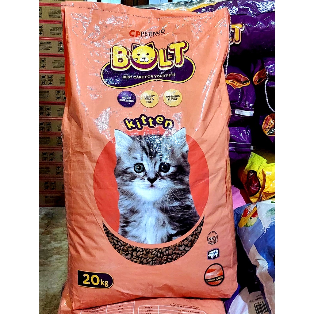 MAKANAN KERING ANAK KUCING KITTEN BOLT 1 KG