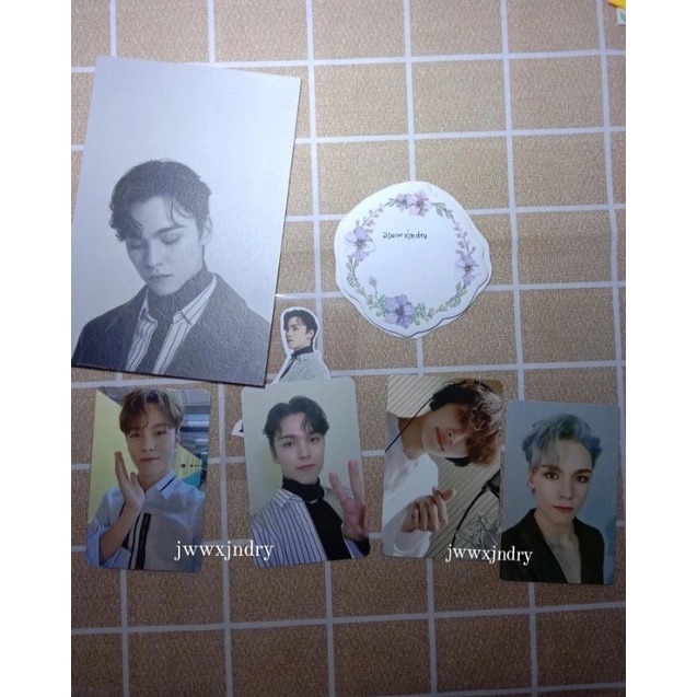 PHOTOCARD OFFICIAL VERNON JEONGHAN AN ODE HENGGARAE SEMICOLON SG21 SET
