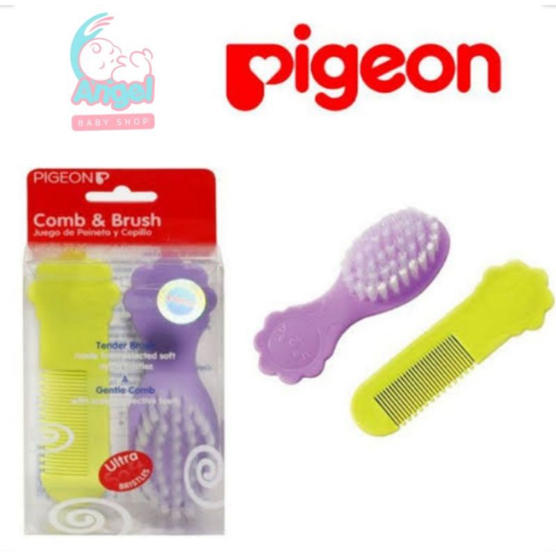 pigeon comb&amp; hair brush set