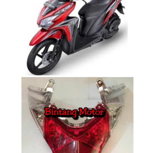 Lampu belakang honda vario 125 lama