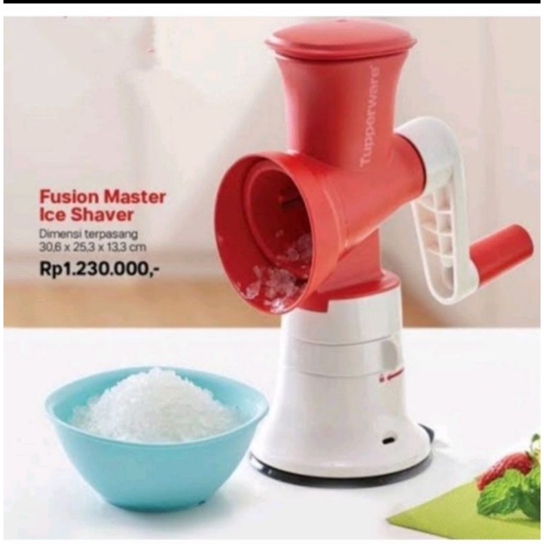 promo fusion master ice shaver
