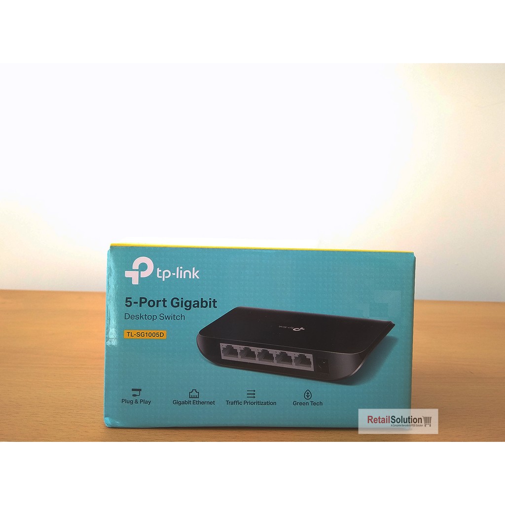 TPLINK TLSG1005D - Switch 5 Port Gigabit Auto MDI MDIX TL-SG1005D