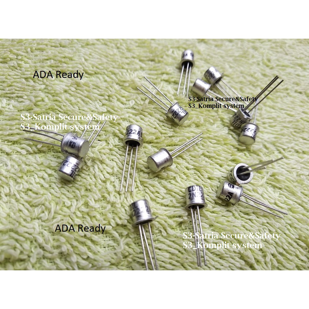 Putih besi Transistor 2N2222a 2N2222 2N 2222 2 N 2222A