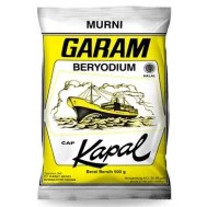 

Garam Cap Kapal 250 Gr | Garam Meja | Beryodium | Garam Dapur | Kualitas Baik | Murni | Ecer