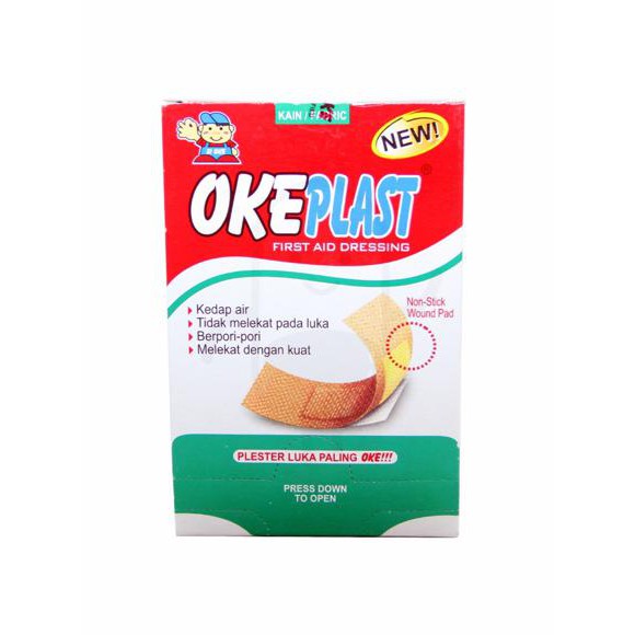 Okeplast - Plester - isi 100strips