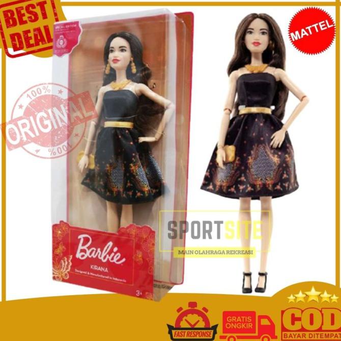 Boneka Barbie Baju Batik Iwan Tirta Special Edition Original Mattel - Sawunggaling