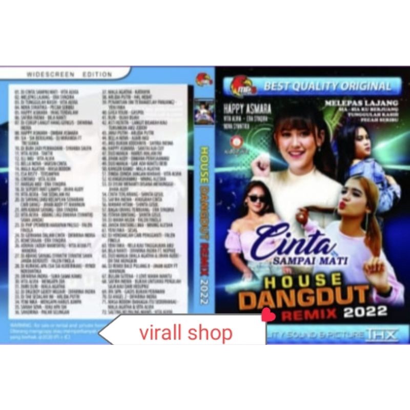 Kaset Lagu " Cinta Sampai Mati House Dangdut Remix 2022 "