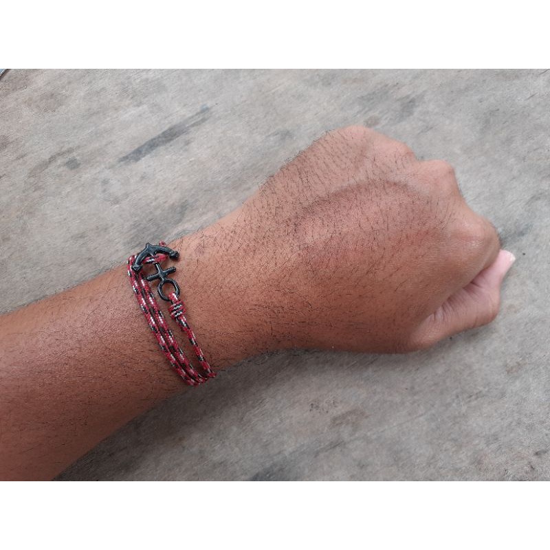 Bracelet Paracord Gelang Tali Jangkar Mini Gelang Jangkar paracord