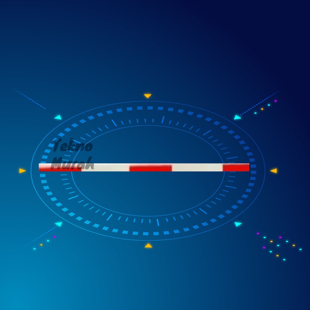 Boom Barrier Gate/ Portal/ Arm Palang Parkir 4 Meter