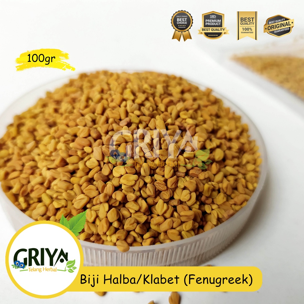 

Biji Halba/Hulbah/Fenugreek/Klabet 100gr