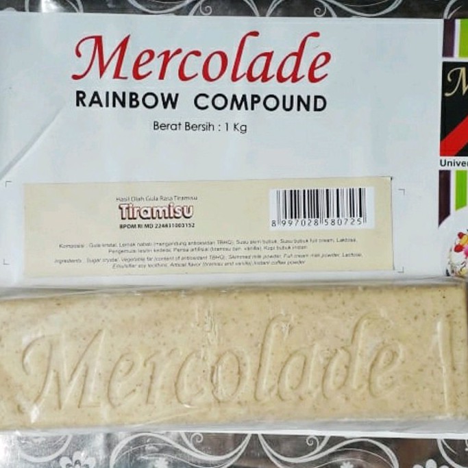 

Coklat Mercolade Tiramisu 1kg