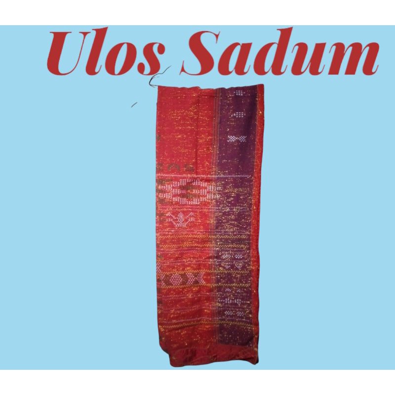 Ulos Sadum Merah