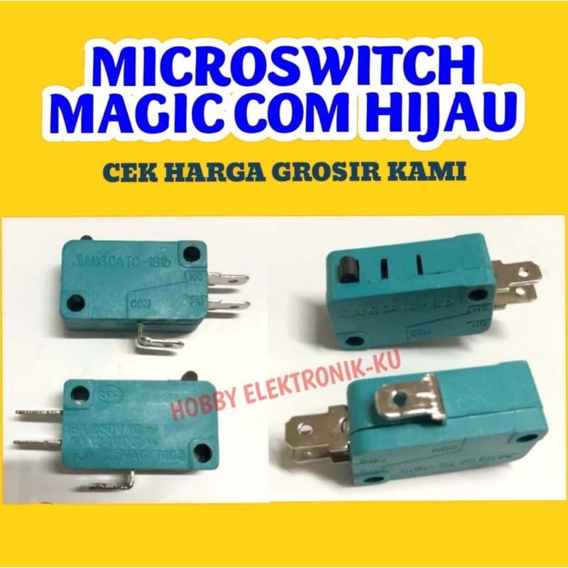 MICROSWITCH RICE COOKER MAGIC COM 3 KAKI HIJAU