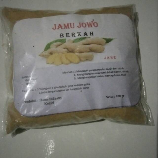 

JAMU HERBAL JAHE INSTAN