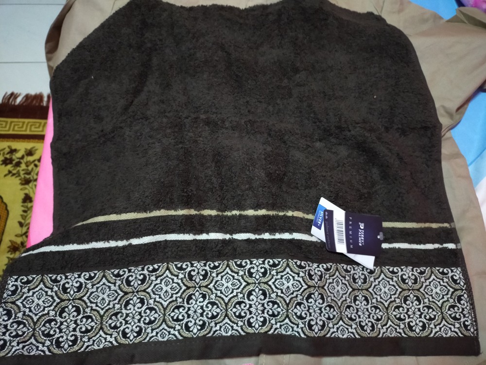 Handuk Premium Terry Palmer Motif Ukuran 50 X 100 Cm