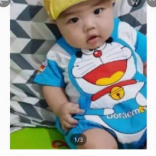 Kodok Bayi Doraemon Costume Stelan Baju Kodok Bayi Kodok Bayi Doraemon Costume Stelan Baju Kodok Bayi