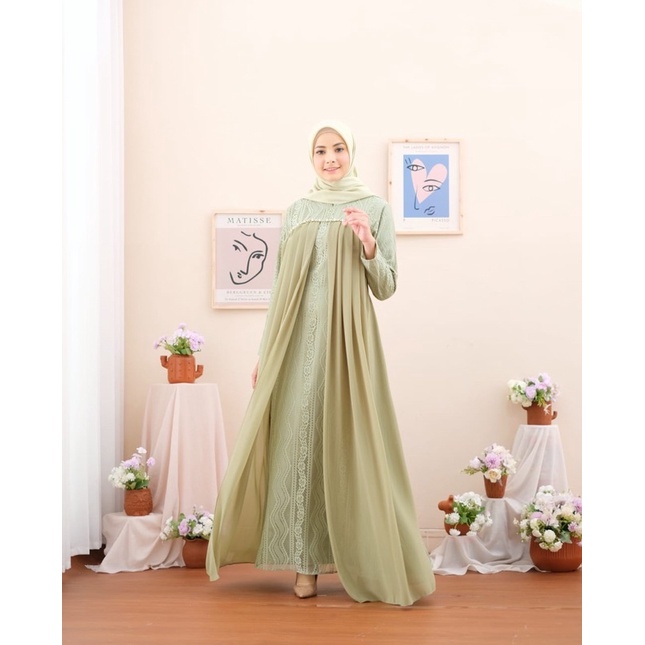 GAMIS TASYA~GAMIS PESTA~GAMIS MODERN~GAMIS BROKAT TILLE~GAMIS SABRINA~GAMIS MEWAH~GAMIS TERBARU~GAMIS SERAGAMAN TEBARU // Gamis Kebaya Terbaru Mewah