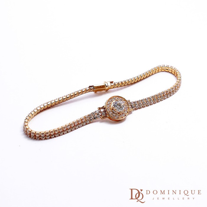 

Dominique Jewellery - Gelang Lotus Kadar 375% DQ 039