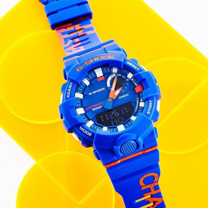 Jam Tangan Pria Casio G-Shock GBA-800 DG Blue Orange DAGGER Ori BM