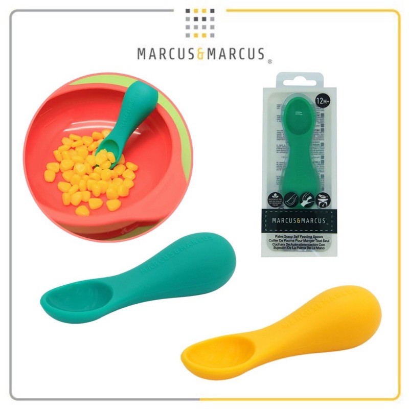 Marcus &amp; Marcus Palm Grasp Self Feeding Spoon