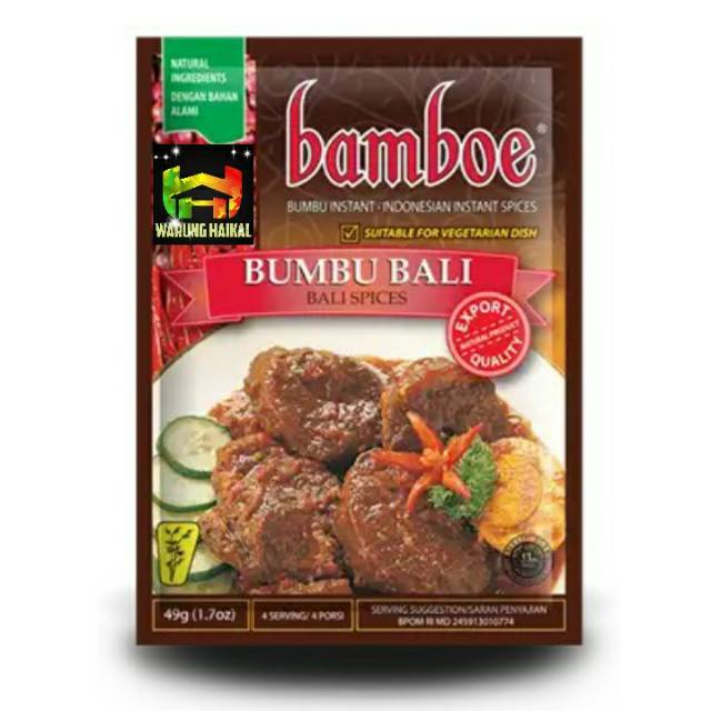 

BAMBOE BUMBU INSTAN INDONESIA 17 VARIAN