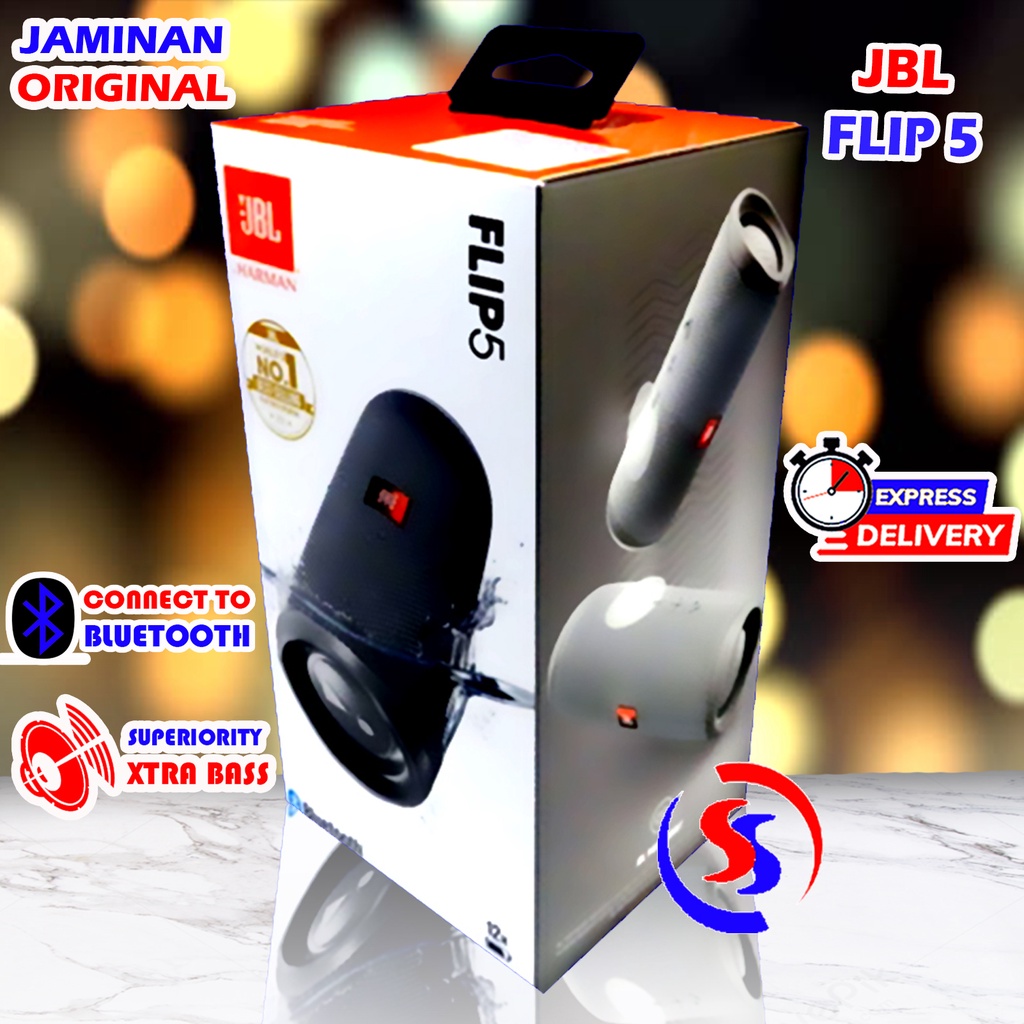 SPEAKER BLUETOOTH JBL FLIP 5 GARANSI RESMI