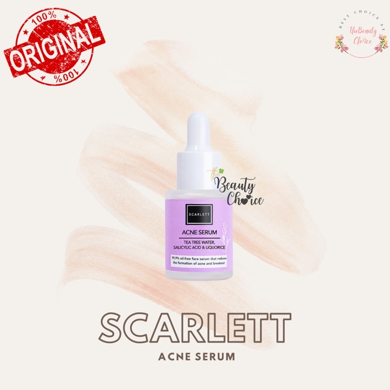 BPOM SCARLETT WHITENING BY FELICYA LOTION SHOWER GEL SCRUB SERUM JOLLY COFFEE POMEGRANATE BRIGHT-ACNE SERUM