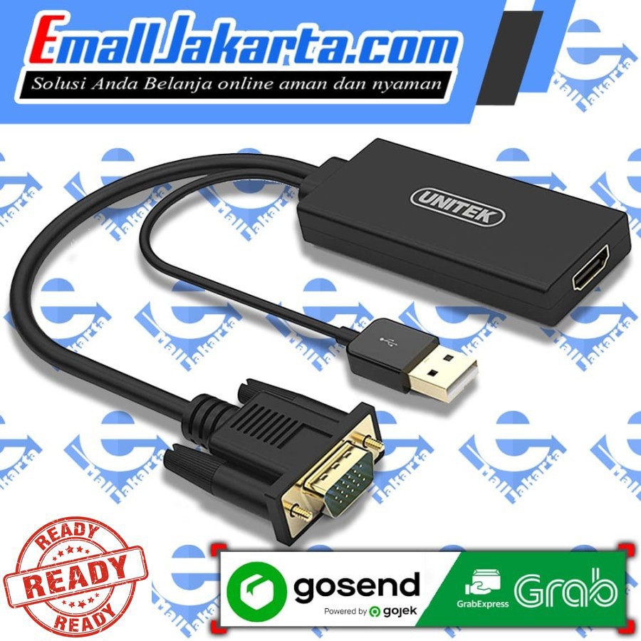 UNITEK Y-8711 VGA to HDMI