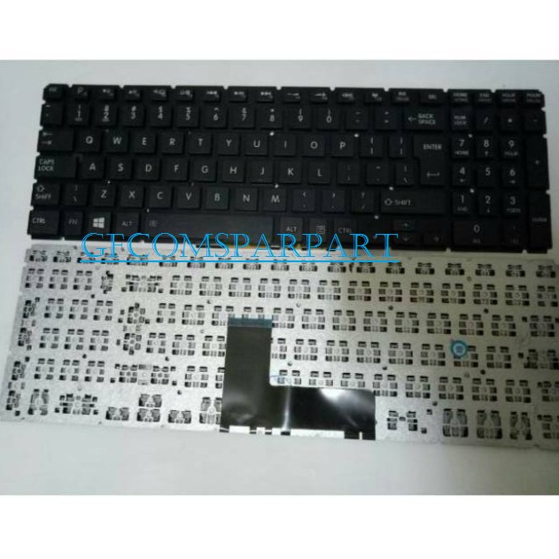 DIJUAL MURAH Keyboard Toshiba Satellite C50-B C50D-B C55-B C55D-B C50A-B C50B C55B L50 enter besar