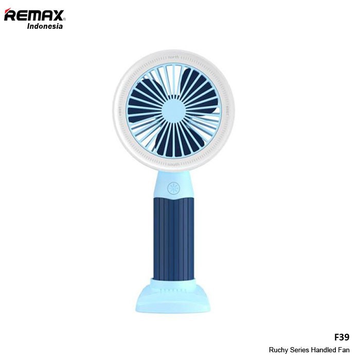 Remax Ruchy F39 Handheld Fan - Kipas Angin Mini - Kipas Angin Noiseles remax