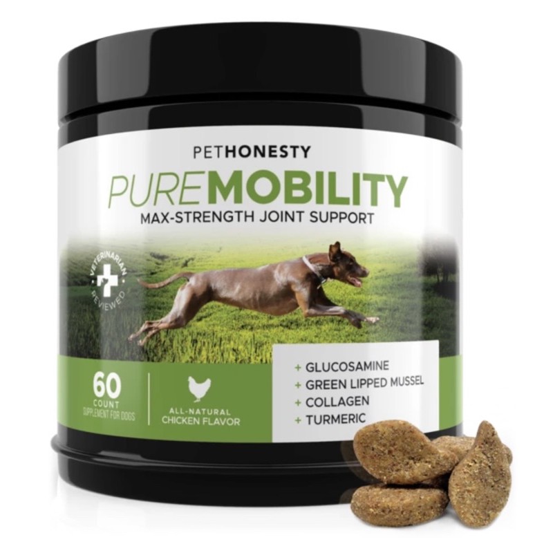 PetHonesty Pure Mobility ll vitamin anjing