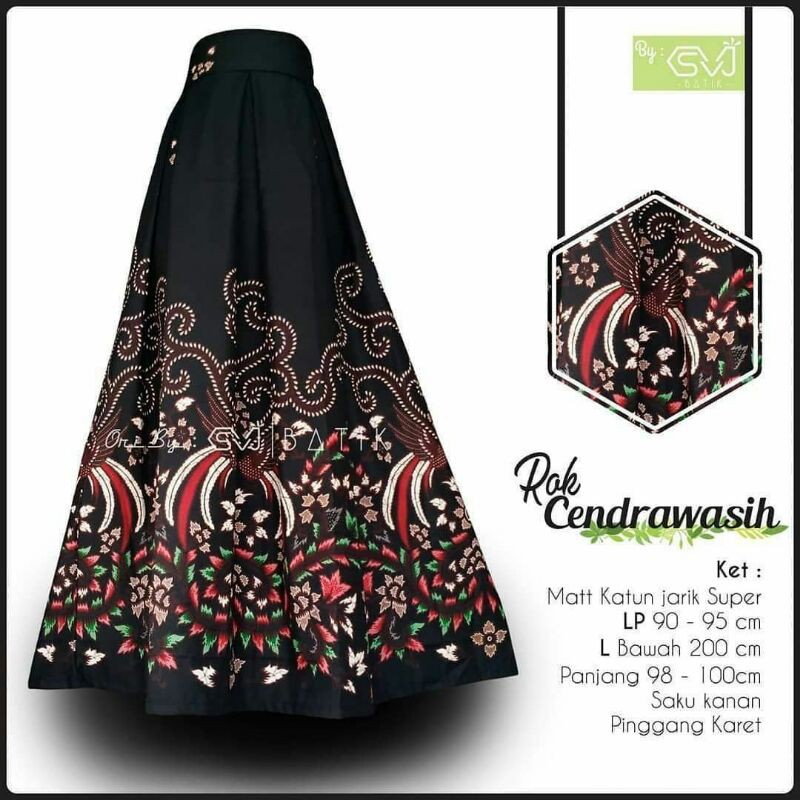 Rok Batik Rok Batik Payung Rok Batik Panjang Motif Modern