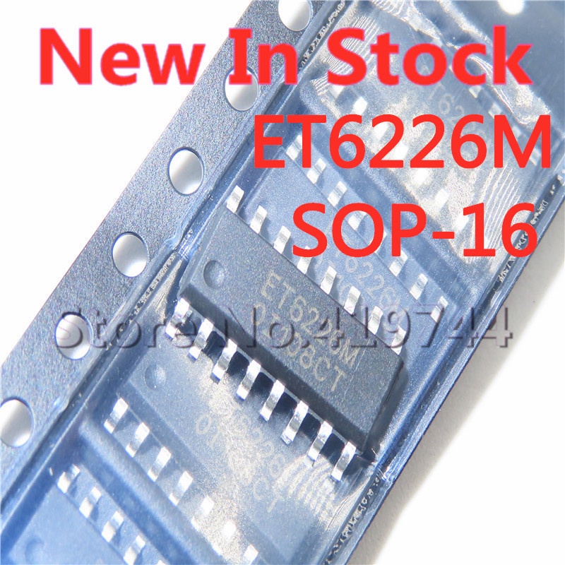 50pcs IC ET6226M SOP-16 SMD LED digital tube display driver