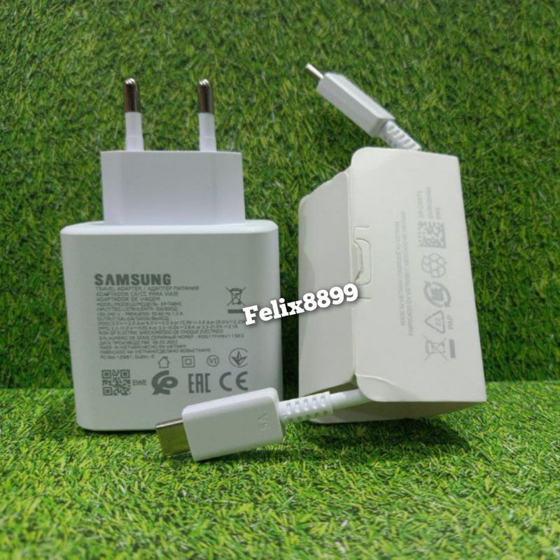 Charger Casan Samsung Galaxy Note 20 5G Note 20 ultra 5G 25W 45W Super Fast Charging USB Type C To C